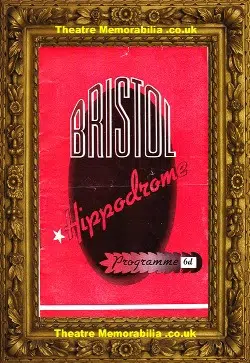 Bristol Hippodrome Theatre – Witness For The Prosecution – 1955