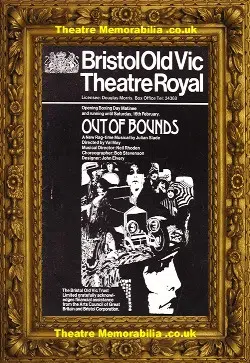 Bristol Old Vic Theatre – Out Of Bounds – 1973 – Guy Siner