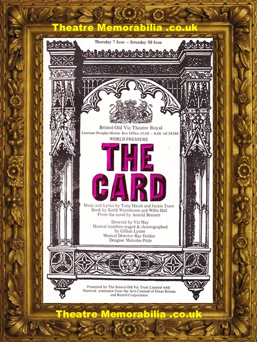 Bristol Old Vic Theatre - The Card - 1973 - Joan Hickson