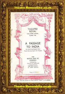 Bristol Theatre Royal – A Passage To India – 1961 – Len Rossiter