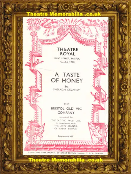 Bristol Theatre Royal – A Taste Of Honey – 1960 Leonard Rossiter