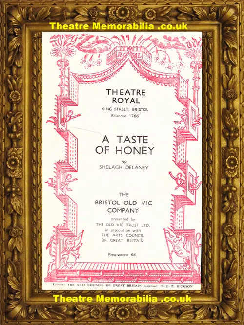 Bristol Theatre Royal - A Taste Of Honey - 1960 Leonard Rossiter