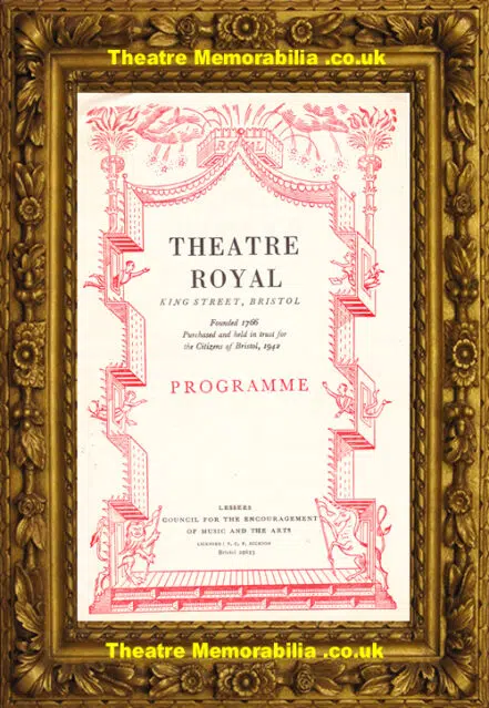 Bristol Theatre Royal – Acacia Avenue – 1945