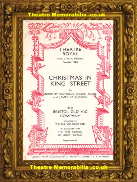 Bristol Theatre Royal – Christmas In King Street – 1959