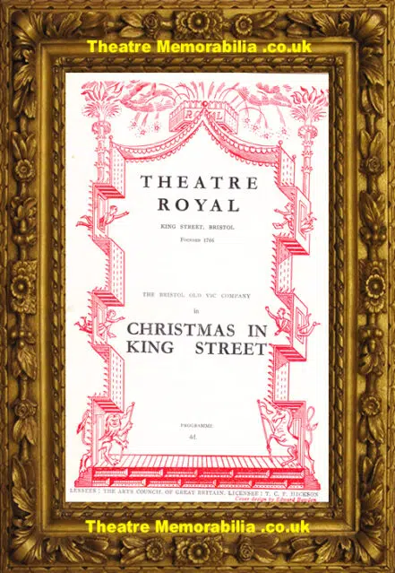 Bristol Theatre Royal – Christmas In King Street – 1958