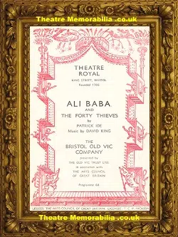 Bristol Theatre Royal – Dick Whittington – 1956