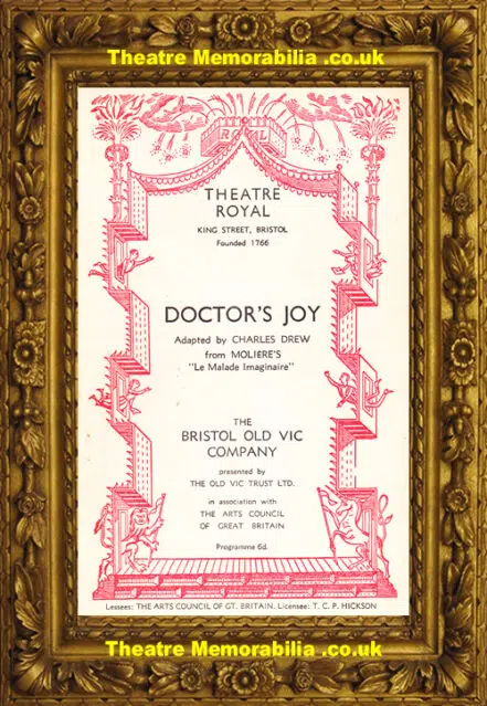 Bristol Theatre Royal – Doctor’s Joy – 1958