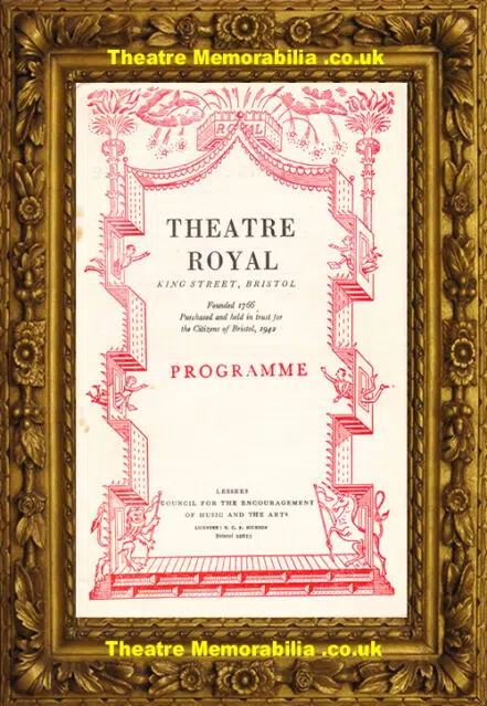 Bristol Theatre Royal – Father Malachy’s Miracle – 1945 + Flyer
