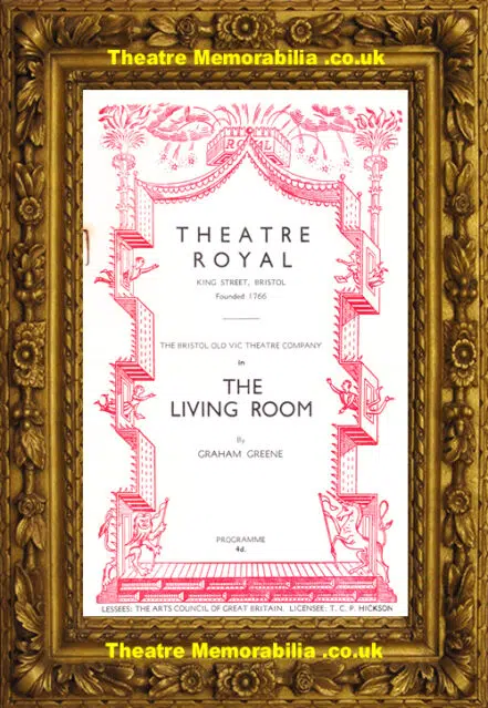 Bristol Theatre Royal – The Living Room – 1954 Dorothy Reynolds