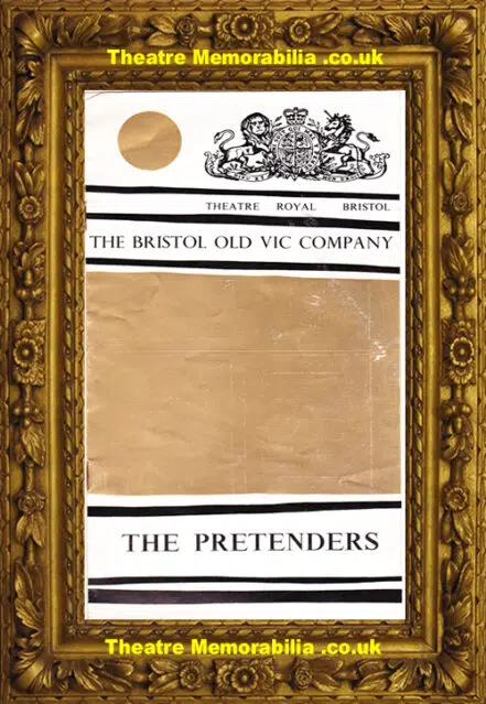 Bristol Theatre Royal – The Pretenders – 1963