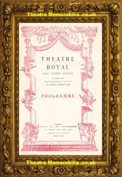 Bristol Theatre Royal – Three Cornered Moon – 1940s