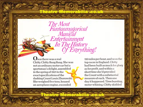 Chitty Chitty Bang Bang - Film Brochure souvenir 1968
