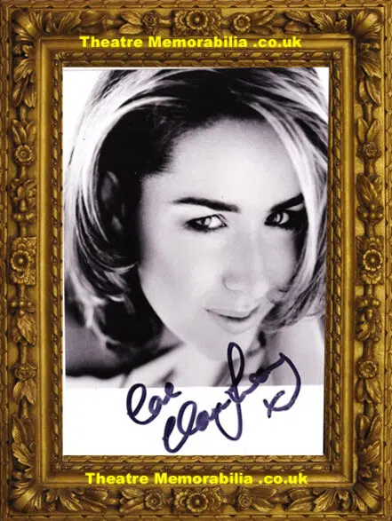 Claire Sweeney Autograph Signed Picture – Singer Presenter