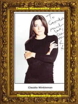 Claudia Winkleman Autograph Signed Picture Strictly Come Dancing