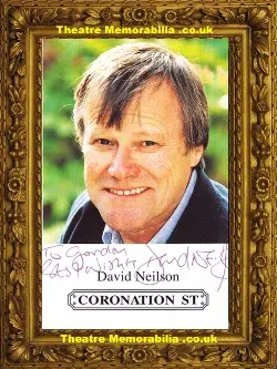 David Neilson Autograph Signed Picture – Coronation Street