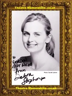 Debra Stephenson Autograph Frankie Baldwin in Coronation Street