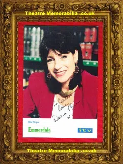 Deena Payne Autograph Signed Picture – Viv – Emmerdale