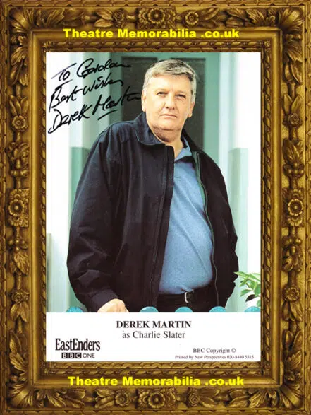 Derek Martin Autograph Signed Picture – Eastenders
