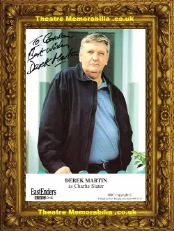 Derek Martin Autograph Signed Picture – Eastenders