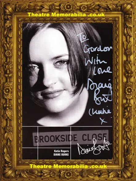 Diane Burke Autograph Signed Picture – Brookside