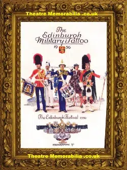 Edinburgh Military Tattoo Festival Scotland 1956