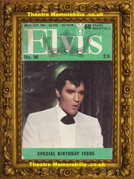 Elvis Presley Magazine – Elvis Monthly January 1968