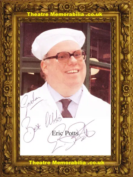 Eric Potts Signed Picture – Coronation Street