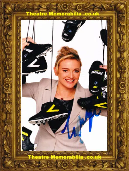 Gabby Logan Autograph Signed Picture – BBC Sport Presenter