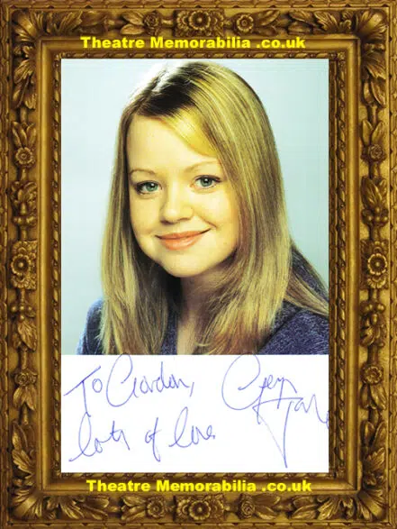 Georgia Taylor Autograph Signed Picture – Coronation Street