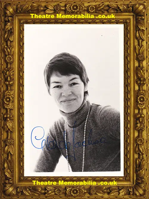 Glenda Jackson Original Autographed Photograph 1960s