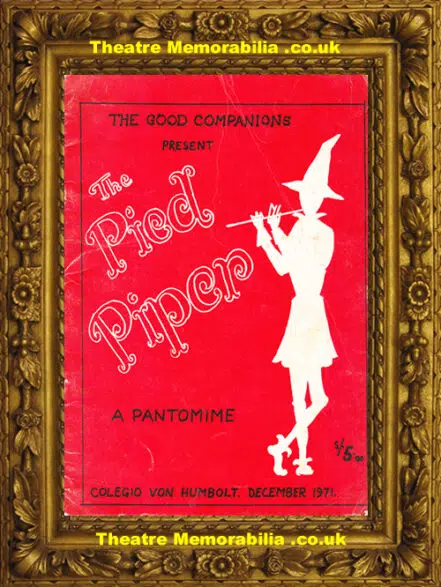 Great Britain – Good Companions Theatre Company Pied Piper 1971