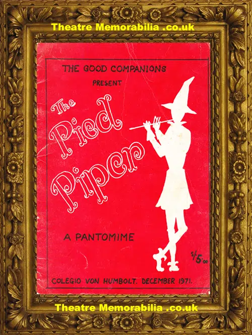 Great Britain - Good Companions Theatre Company Pied Piper 1971