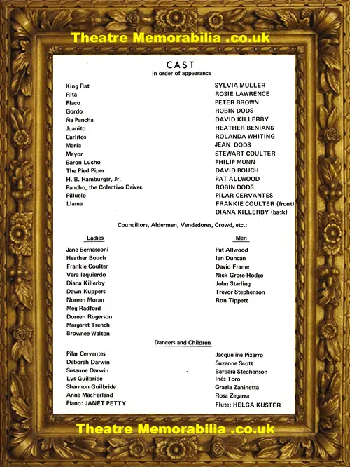 Great Britain - Good Companions Theatre Company Pied Piper 1971