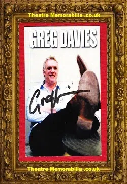 Greg Davies Autograph Signed Picture – Actor Holby City