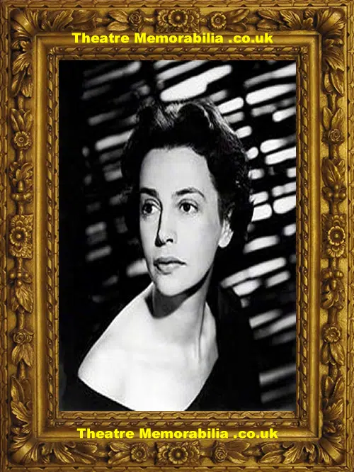 Gwen Watford - Signed Autograph Card - Miss Marple