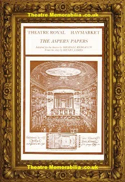 Haymarket Theatre Royal – The Aspern Papers – 1984 – C Reeve