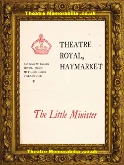 Haymarket Theatre Royal – The Little Minster – 1897