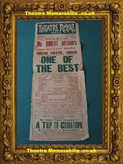Hull Theatre Royal – One Of The Best – 1897 Theatre Show Poster