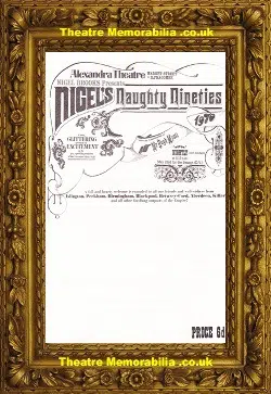 Ilfracombe Alexandra Theatre – Nigel’s Naughty Nineties – 1970