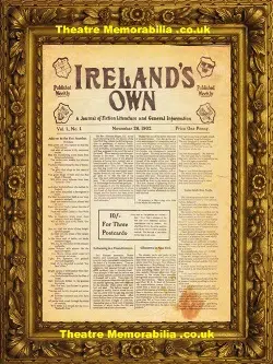 Ireland’s Own Magazine Eire – 1st First Issue Antique – 1902