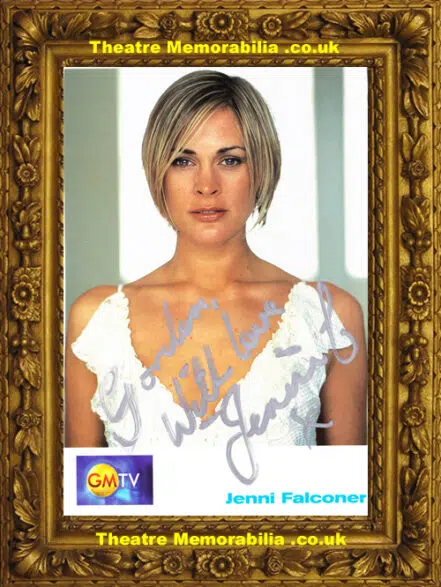 Jenni Falconer Autograph Signed Picture – GMTV Presenter