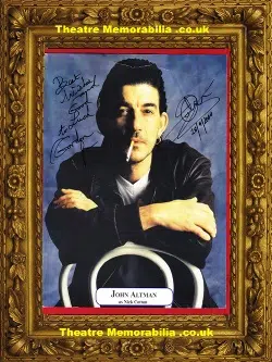 John Altman Autograph Signed Picture Nasty Nick – Eastenders