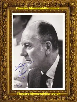 John Gielgud Original Autographed Photograph 1960s