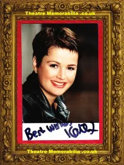 Kate Sanderson Autograph Signed Picture CBBC Newsround
