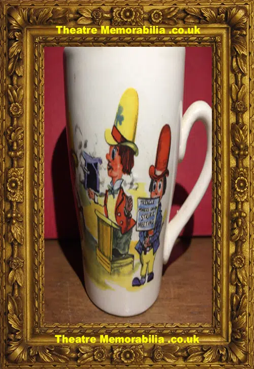 Ken Dodd Original Diddymen Staffordshire Pottery Cup 1970