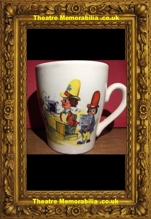 Ken Dodd Original Diddymen Staffordshire Pottery Cup 1970