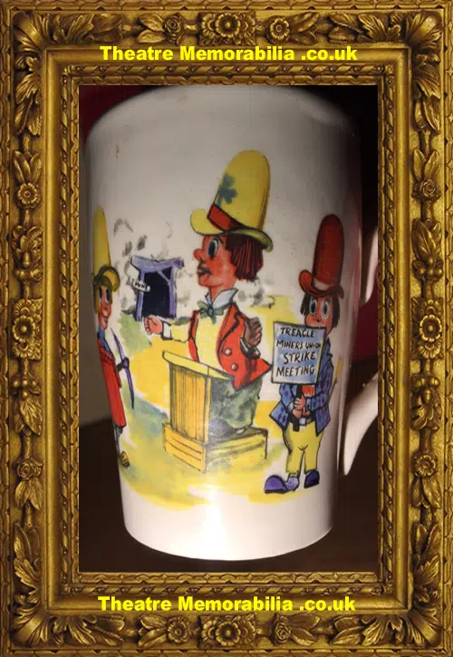 Ken Dodd Original Diddymen Staffordshire Pottery Cup 1970