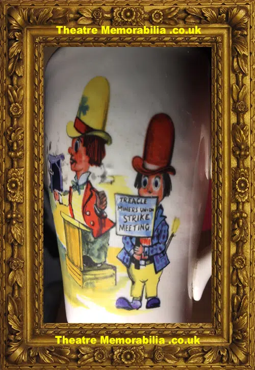 Ken Dodd Original Diddymen Staffordshire Pottery Cup 1970