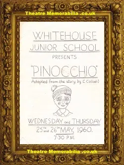 Keynsham Somerset Whitehouse Junior School – Pinocchio – 1960