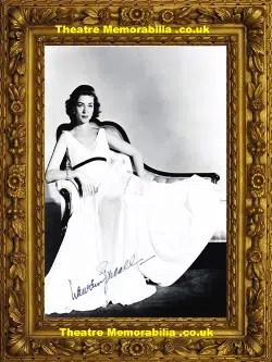 Lauren Bacall – A  Large Autographed Signed Photograph Picture